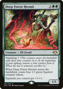 {R} Deep Forest Hermit [Modern Horizons][MH1 161]