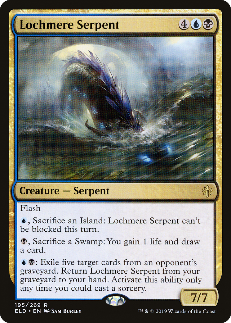 {R} Lochmere Serpent [Throne of Eldraine][ELD 195]