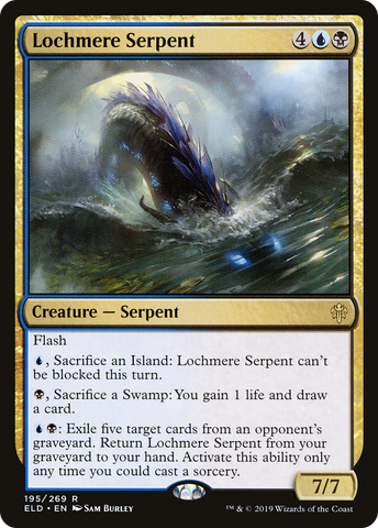 {R} Lochmere Serpent [Throne of Eldraine][ELD 195]