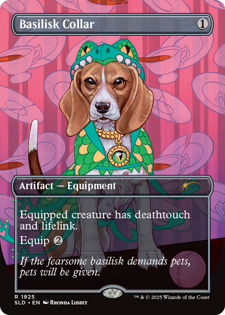 Basilisk Collar [SLD-1925]  (Borderless) Foil