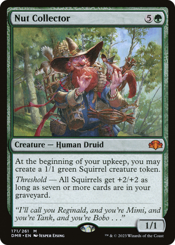{R} Nut Collector [Dominaria Remastered][DMR 171]