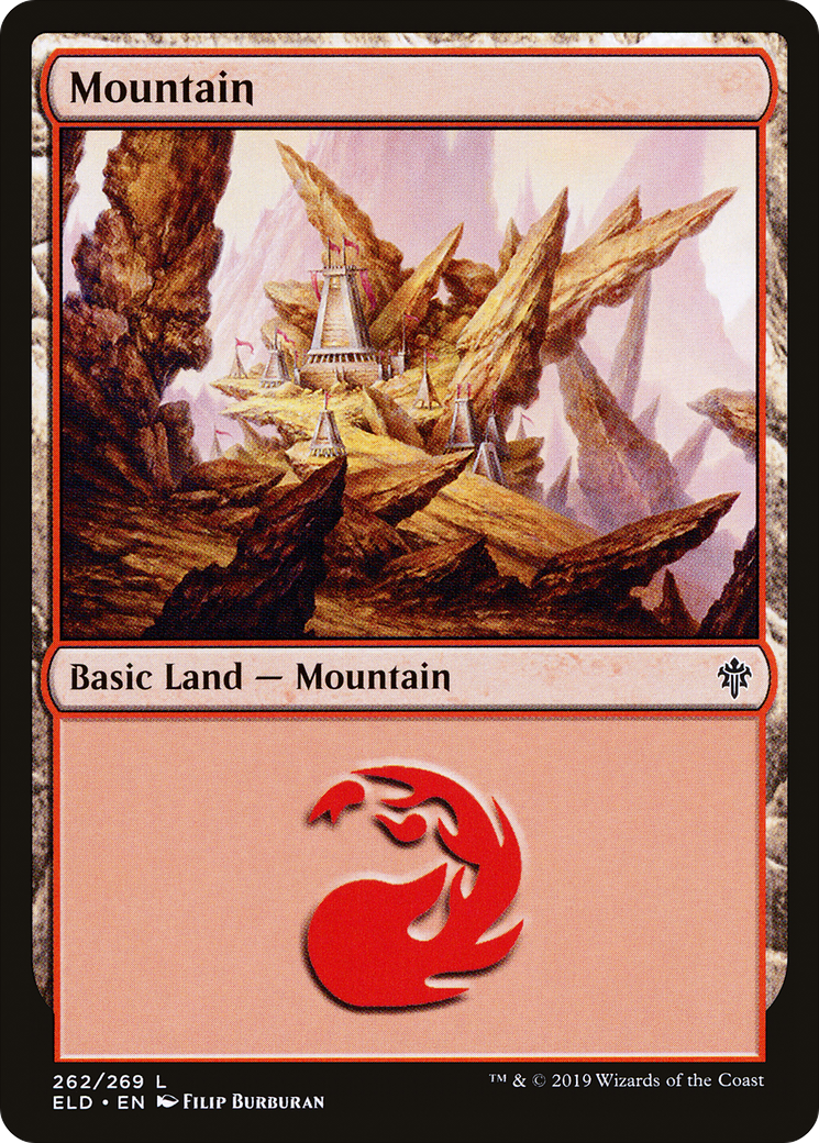 {B}[ELD 262] Mountain (262) [Throne of Eldraine]