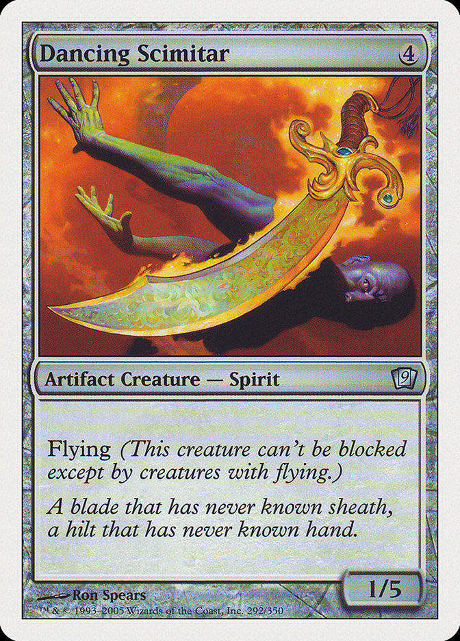 {C} Dancing Scimitar [Ninth Edition][9ED 292]