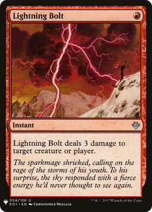 {C} Lightning Bolt [Mystery Booster][LS E01 054]