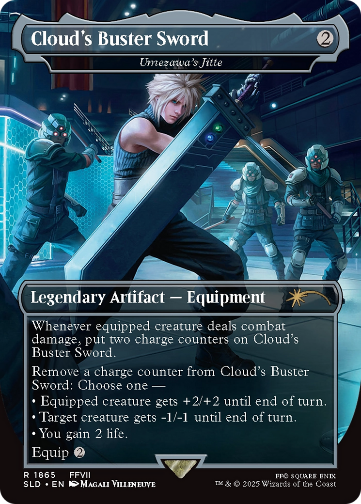 Umezawa's Jitte [SLD-1865]  (Borderless) Foil