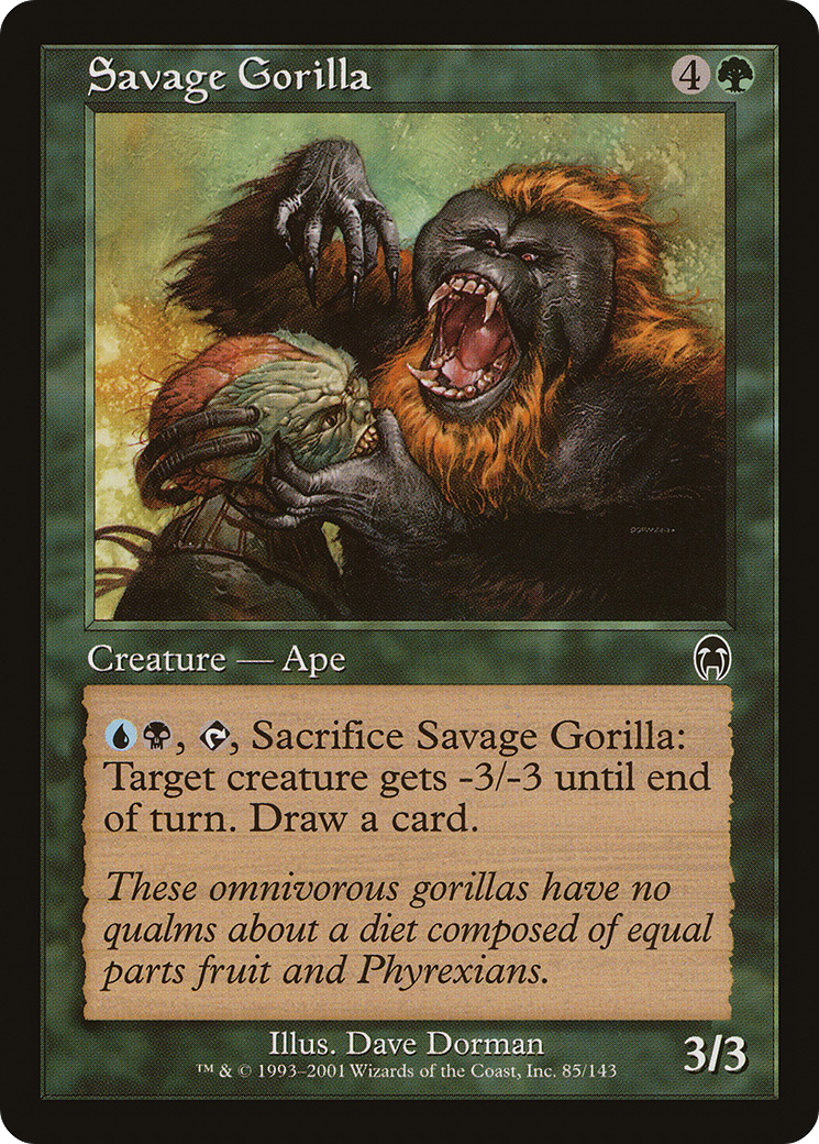 {C} Savage Gorilla [Apocalypse][APC 085] - Misty Mountain Games