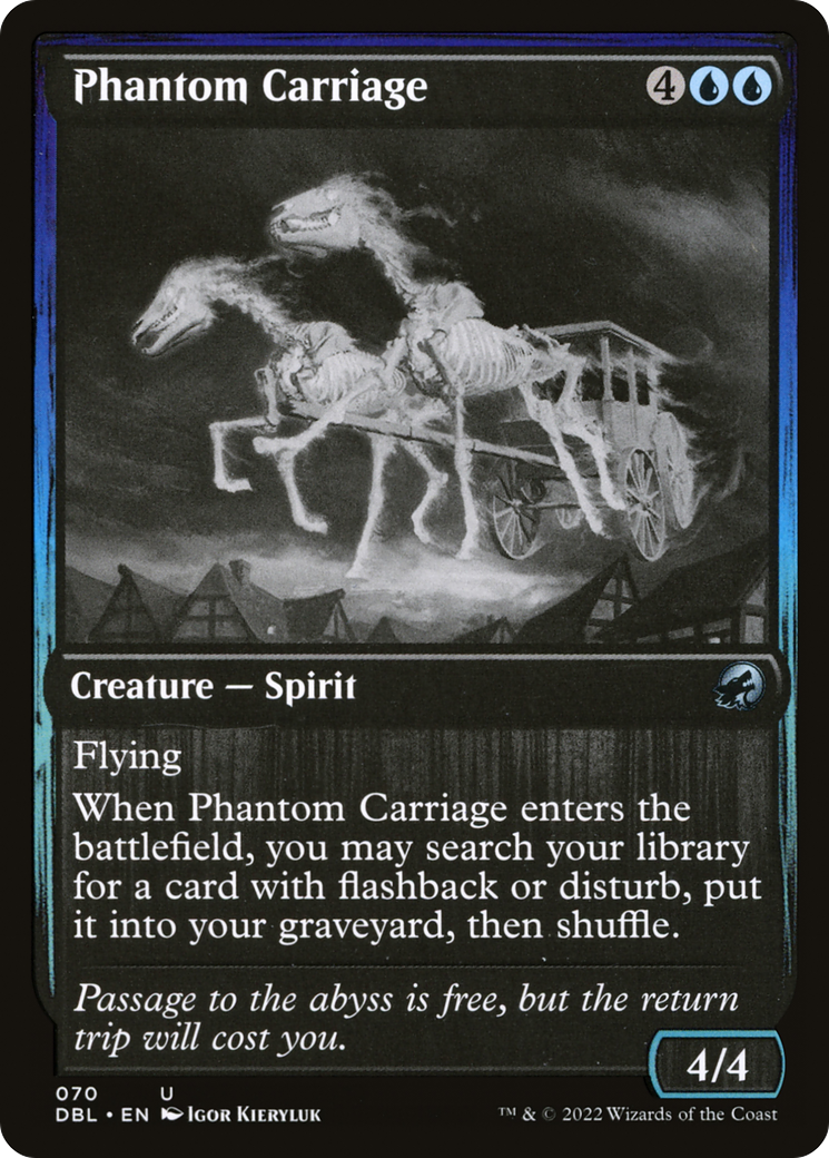 {C} Phantom Carriage [Innistrad: Double Feature][DBL 070]