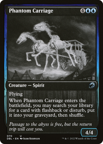 {C} Phantom Carriage [Innistrad: Double Feature][DBL 070]