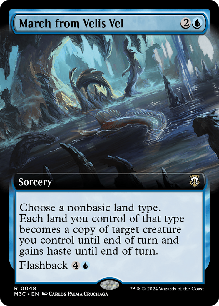 {R} March from Velis Vel (Extended Art) [Modern Horizons 3 Commander][M3C 048]
