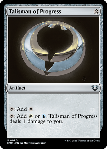 {C} Talisman of Progress [Commander Masters][CMM 980]