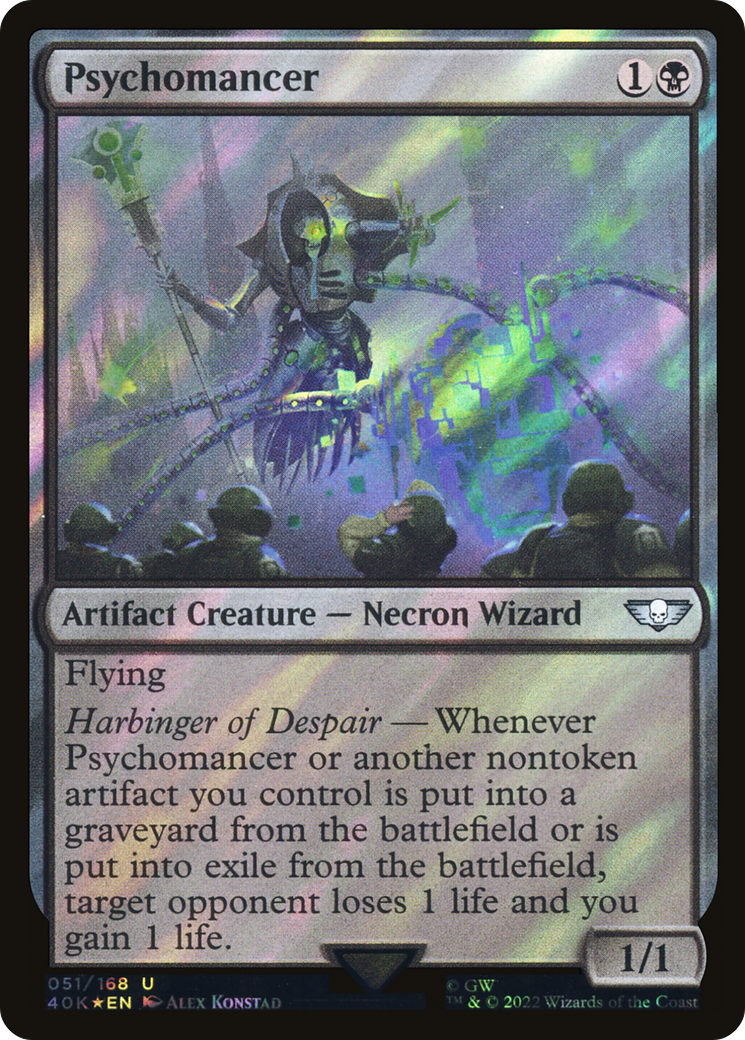 {C} Psychomancer (Surge Foil) [Universes Beyond: Warhammer 40,000][SF 40K 051]