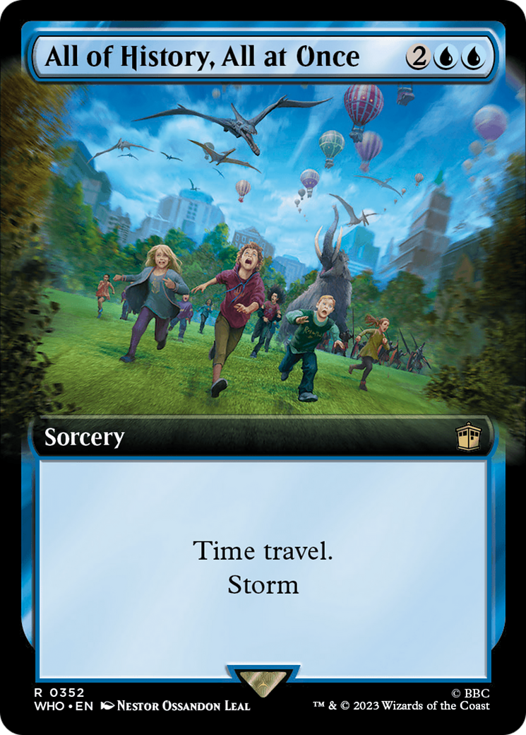 {R} All of History, All at Once (Extended Art) [Doctor Who][WHO 352]