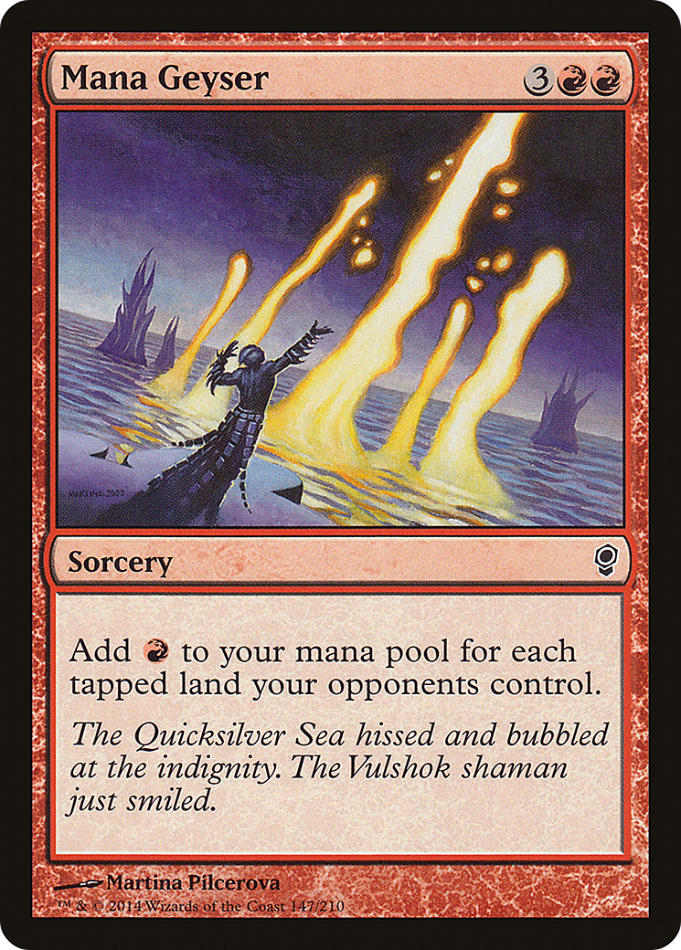 {C} Mana Geyser [Conspiracy][CNS 147]