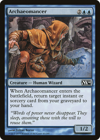{C} Archaeomancer [Magic 2014][M14 043]