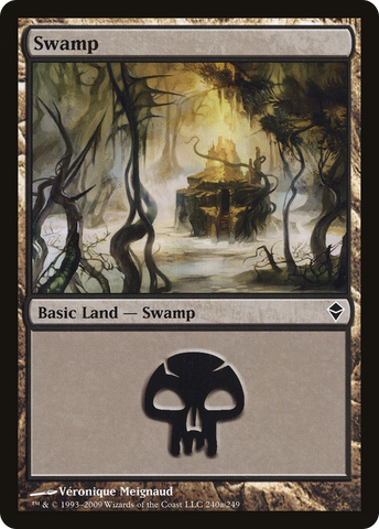 {B}[ZEN 240] Swamp (240a) [Zendikar]