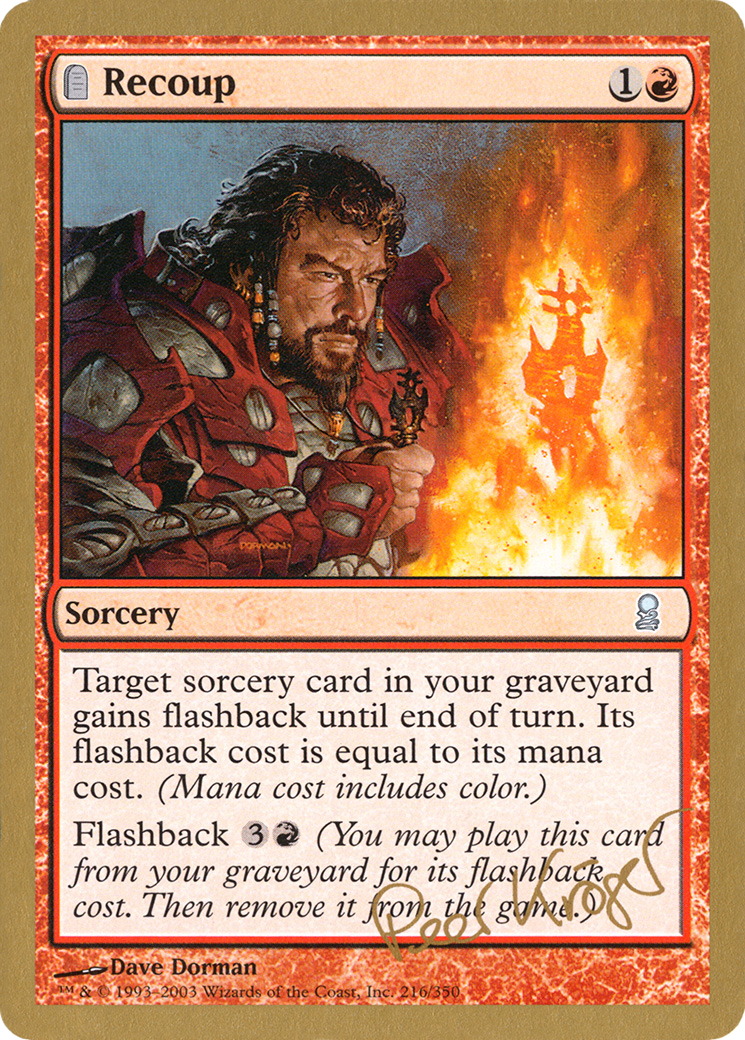 {C} Recoup (Peer Kroger) [World Championship Decks 2003][GB WC03 PK216]
