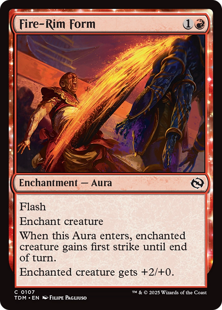 {@C} Fire-Rim Form [Tarkir: Dragonstorm][TDM 107]