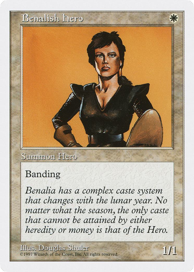 {C} Benalish Hero [Fifth Edition][5ED 010]