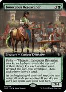 {R} Innocuous Researcher (Extended Art) [Murders at Karlov Manor Commander][MKC 348]