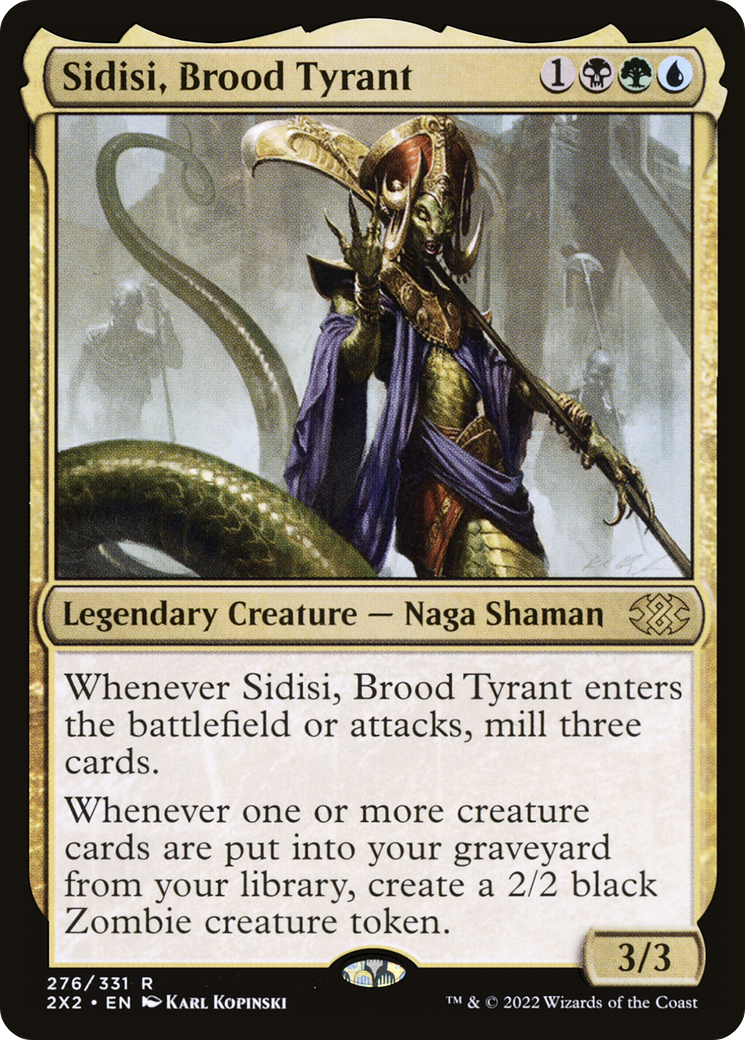 {R} Sidisi, Brood Tyrant [Double Masters 2022][2X2 276]