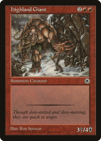 {C} Highland Giant [Portal][POR 132]