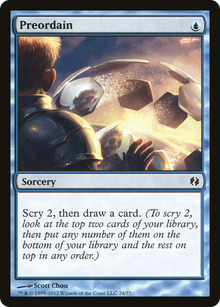 {C} Preordain [Duel Decks: Venser vs. Koth][DDI 024]
