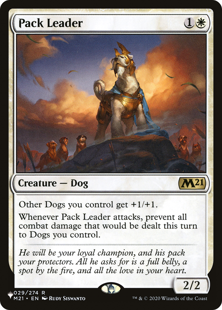 {R} Pack Leader [LIST M21-29]