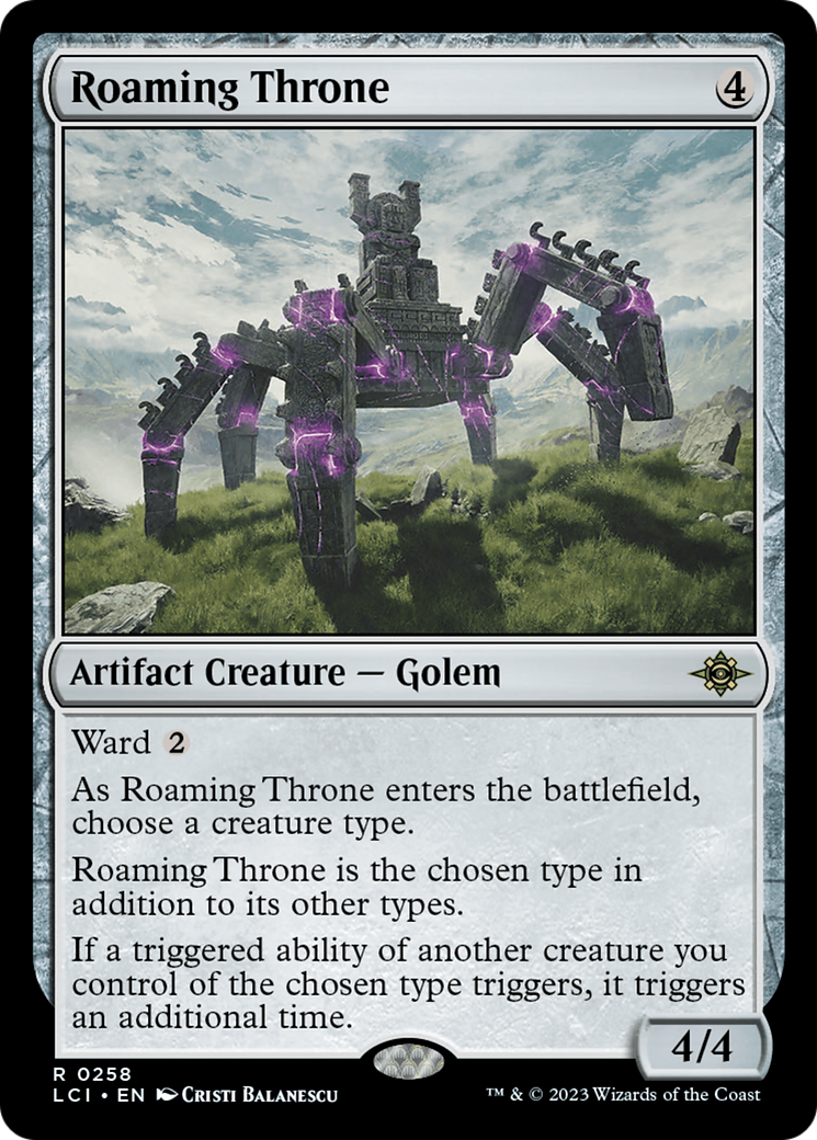 {@R} Roaming Throne [The Lost Caverns of Ixalan][LCI 258]