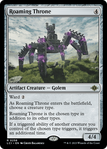 {@R} Roaming Throne [The Lost Caverns of Ixalan][LCI 258]