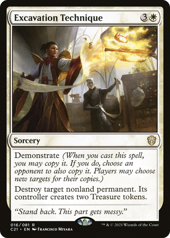 {R} Excavation Technique [Commander 2021][C21 016]