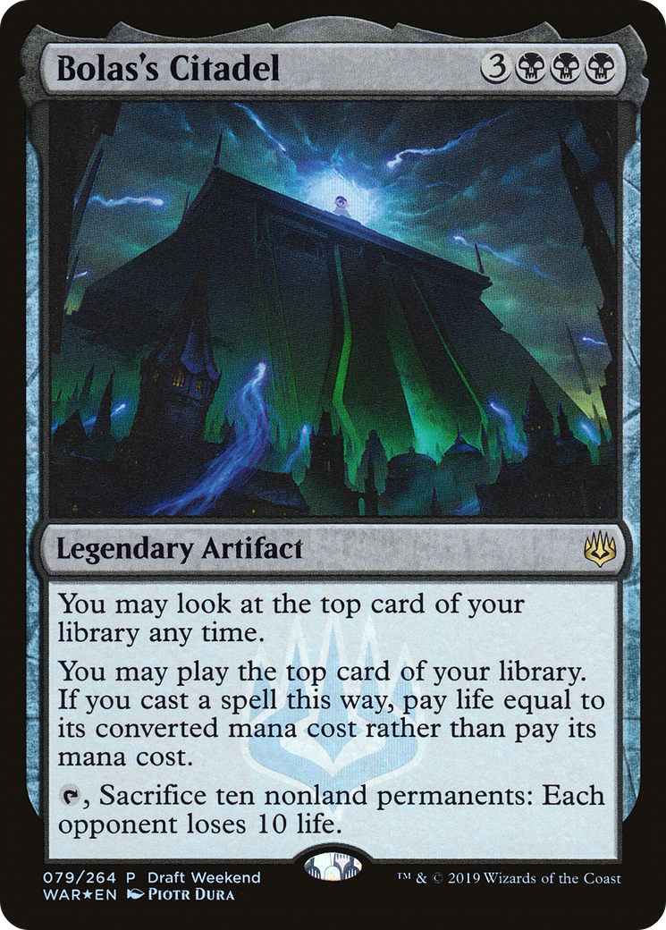 {R} Bolas's Citadel (Draft Weekend) [War of the Spark Promos][PA WAR 079]