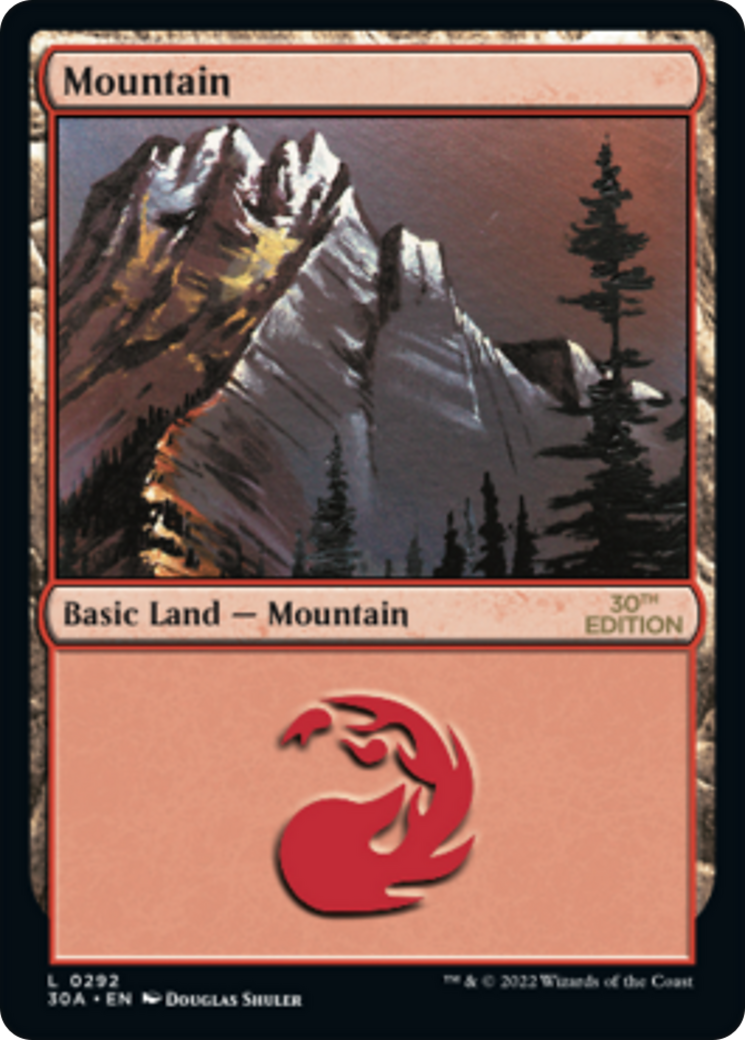 {B} Mountain (292) [30th Anniversary Edition][30A 292]