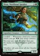 {R} Nissa, Worldsoul Speaker [Aetherdrift Commander][DRC 013]