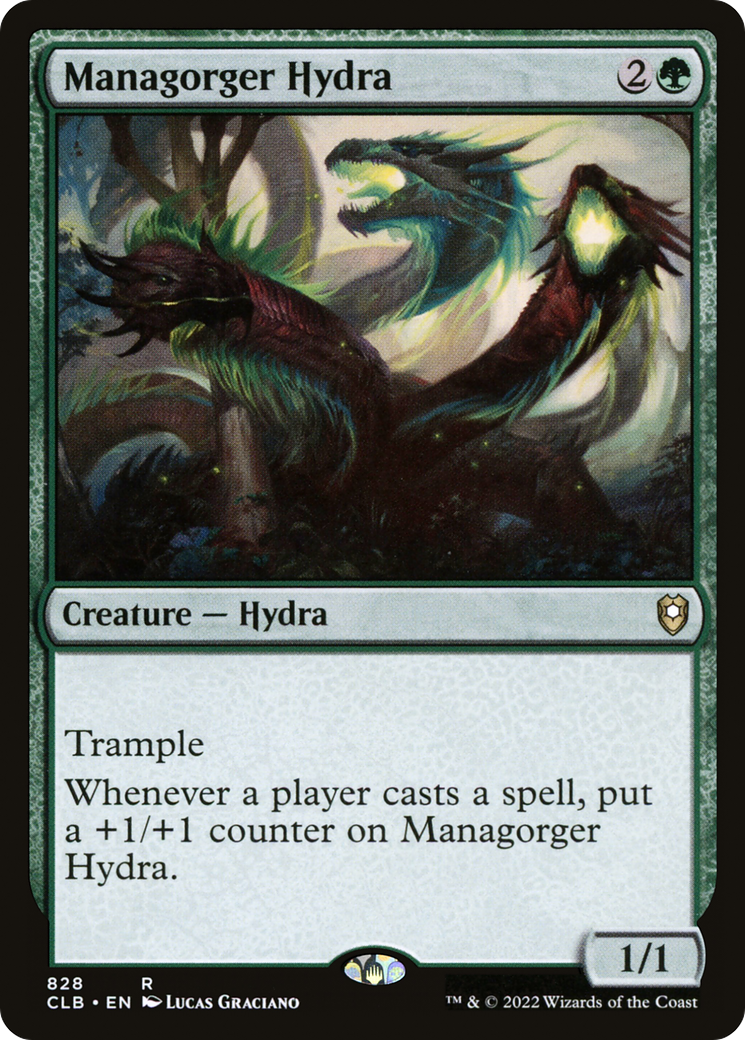 {R} Managorger Hydra [Commander Legends: Battle for Baldur's Gate][CLB 828]
