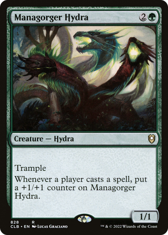 {R} Managorger Hydra [Commander Legends: Battle for Baldur's Gate][CLB 828]