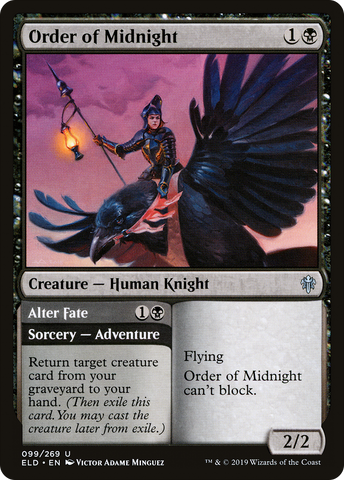 {C} Order of Midnight // Alter Fate [Throne of Eldraine][ELD 099]