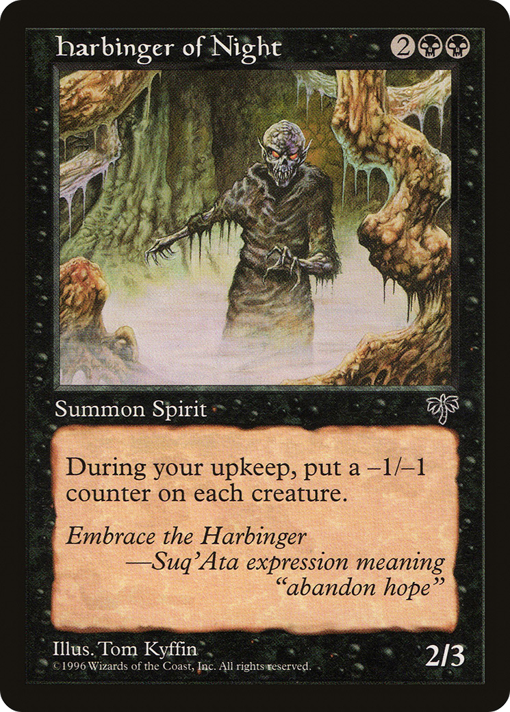 {R} Harbinger of Night [Mirage][MIR 128] - Misty Mountain Games