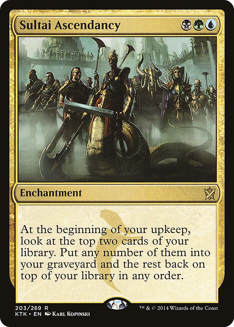 {R} Sultai Ascendancy [Khans of Tarkir][KTK 203] - Misty Mountain Games
