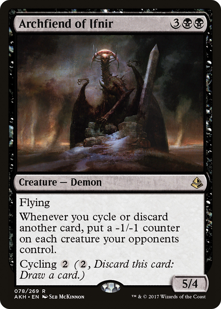 {R} Archfiend of Ifnir [Amonkhet][AKH 078]
