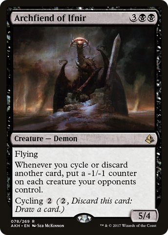 {R} Archfiend of Ifnir [Amonkhet][AKH 078]