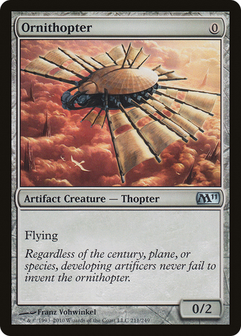 {C} Ornithopter [Magic 2011][M11 211]