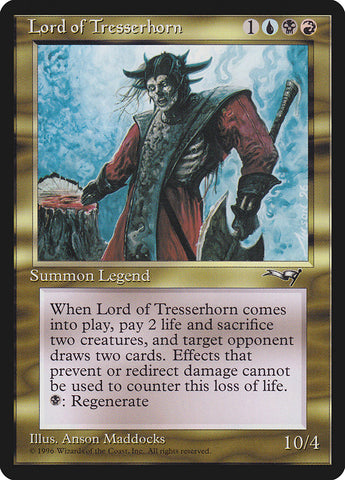 {R} Lord of Tresserhorn [Alliances][ALL 112]