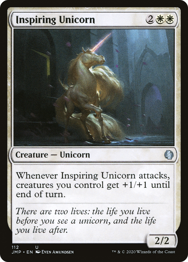 {C} Inspiring Unicorn [Jumpstart][JMP 112]
