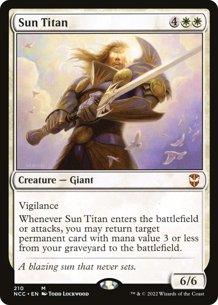 {R} Sun Titan [Streets of New Capenna Commander][NCC 210]