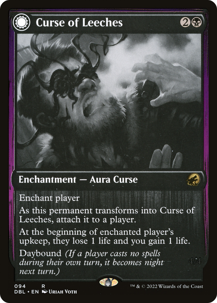 {R} Curse of Leeches // Leeching Lurker [Innistrad: Double Feature][DBL 094]