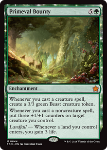 {@R} Primeval Bounty [Foundations][FDN 644]