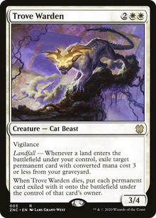 {R} Trove Warden [Zendikar Rising Commander][ZNC 003]