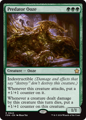 {@R} Predator Ooze [Foundations][FDN 642]