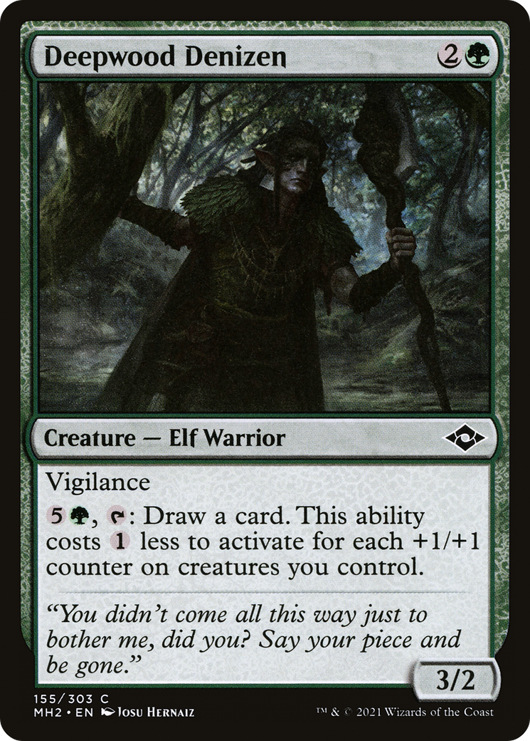{C} Deepwood Denizen [Modern Horizons 2] [MH2 155]