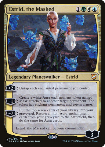 {R} Estrid, the Masked [Commander 2018][C18 040]